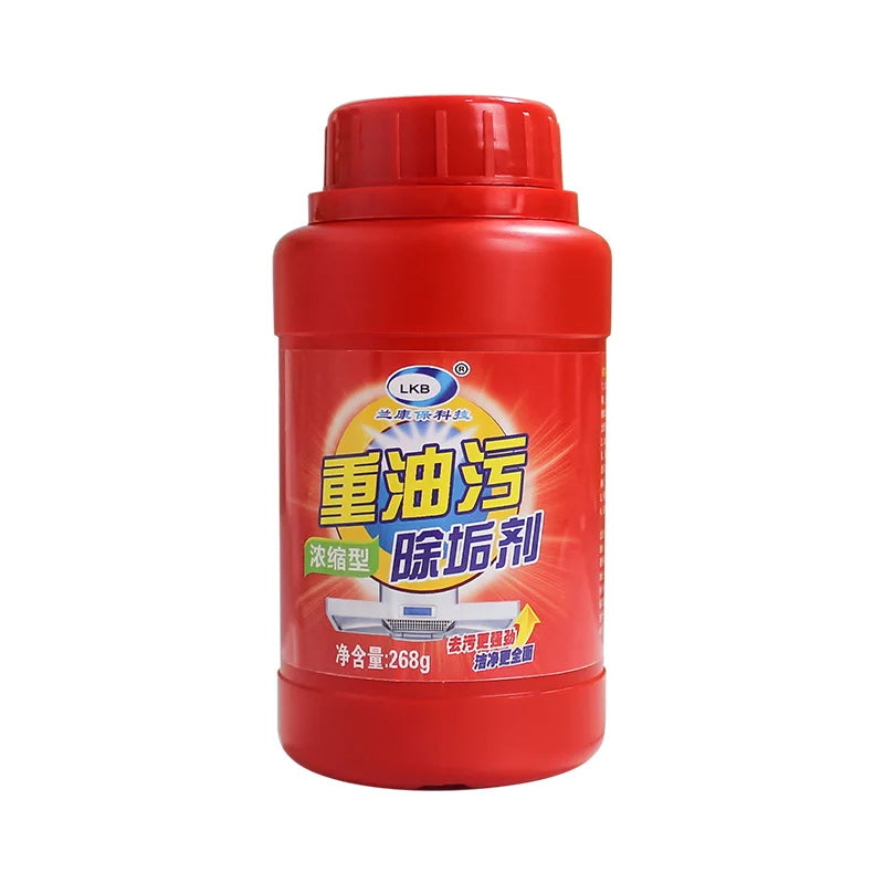 Concentrated heavy oil dirt removing powder strong kitchen oil stain cleaning household range hood cleaning and degreasing agent Oasis Select 268g