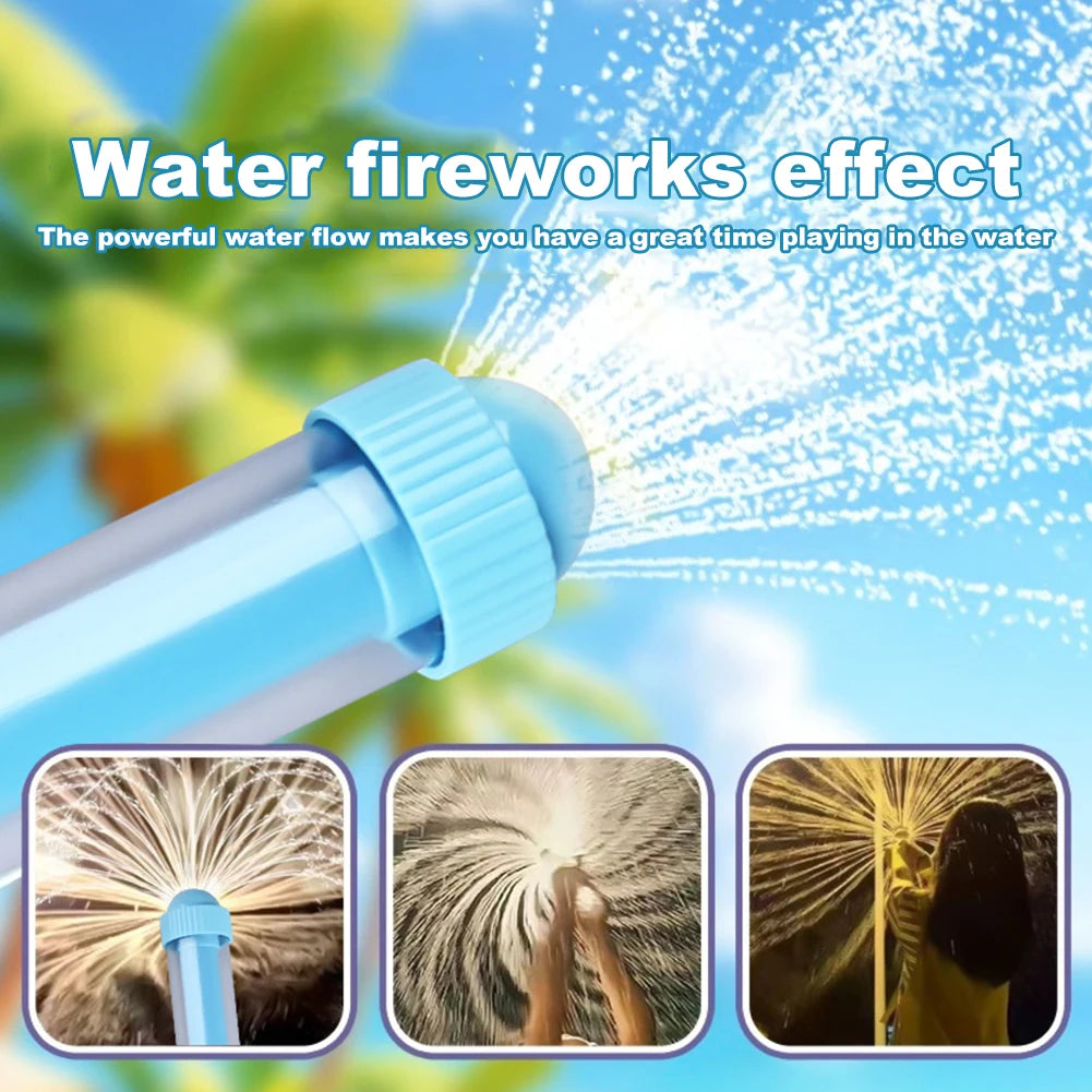 Fireworks Water Gun – Large Capacity Pull-Out Sprinkler Toy Kids Water Gun Toy Oasis Select