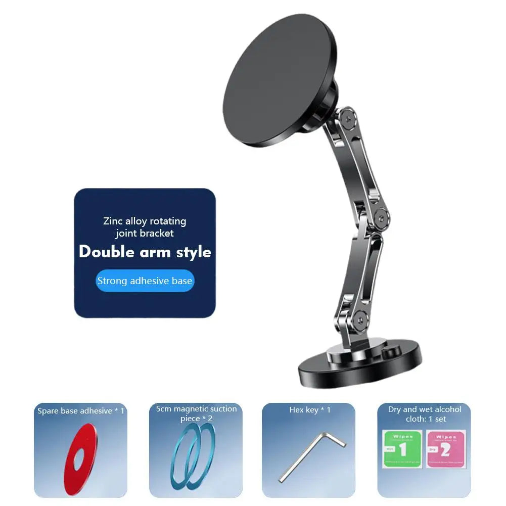720° Magnetic Car Phone Holder – Universal Air Vent Mount