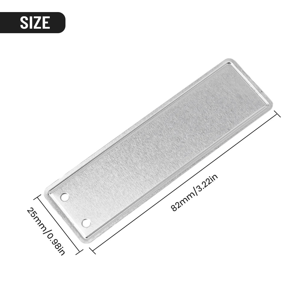 50pcs Aluminum Plant Labels Double Sided Metal Labels Tree ID Tag Waterproof Iron Wire Nursery Garden Labels Bonsai Sign Tag Oasis Select