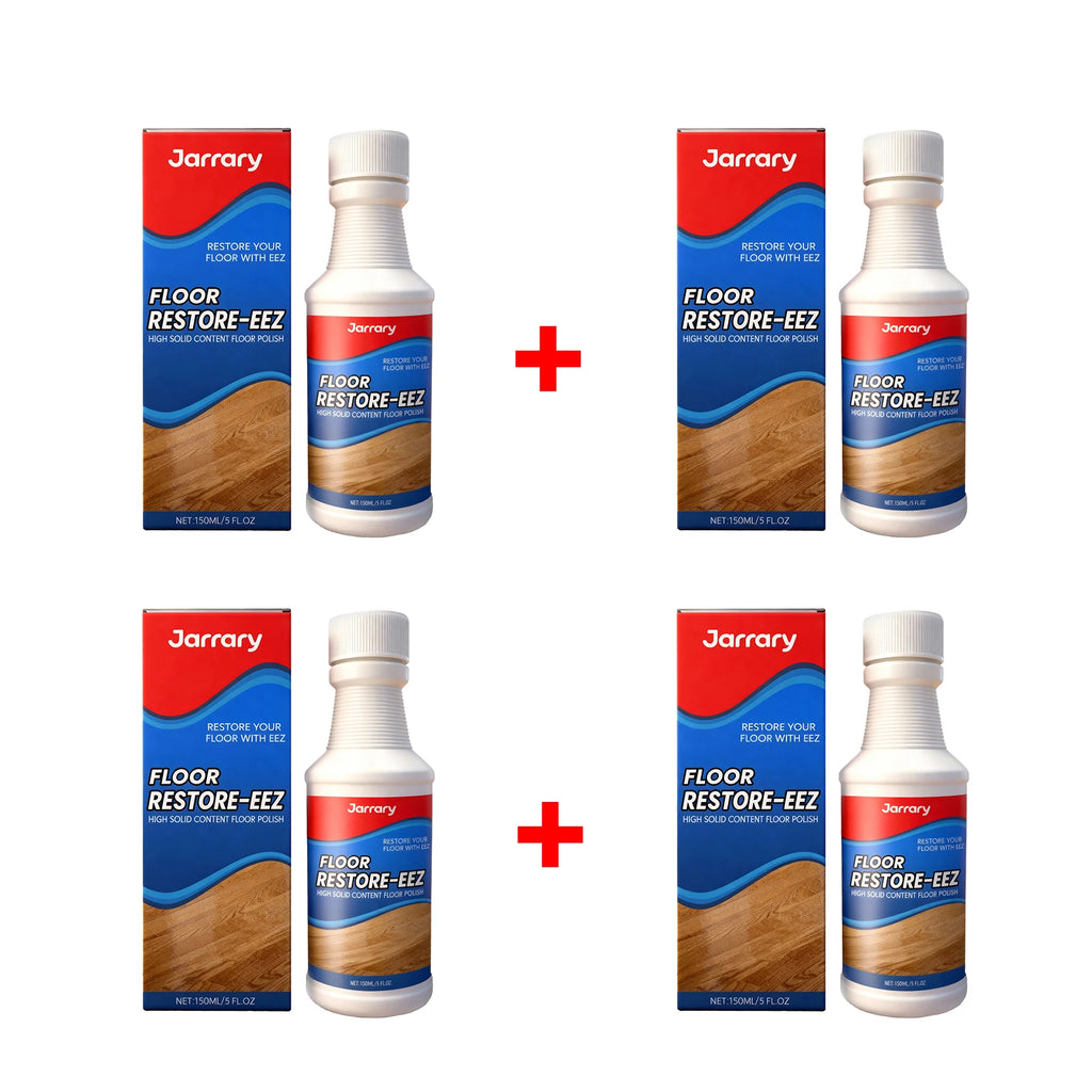 Floor Restorer and Polish for Wood Floors Scratch Repair Long-Lasting Gloss Restorer Wood Flooring Renewal Agent Home Daily Care Oasis Select 4pcs