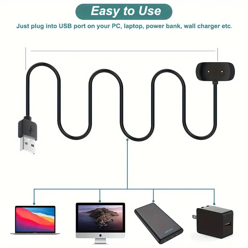 Magnetic Charger Cable for Amazfit Bip 3, GTS 2/4 Mini, GTR 2 Smartwatch Charger Cable Oasis Select