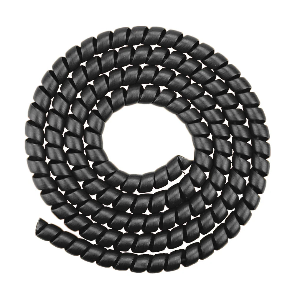 1.3m Spiral Cable Protector for Xiaomi M365 & Ninebot Scooter Cable Protector Tube Oasis Select Black United States