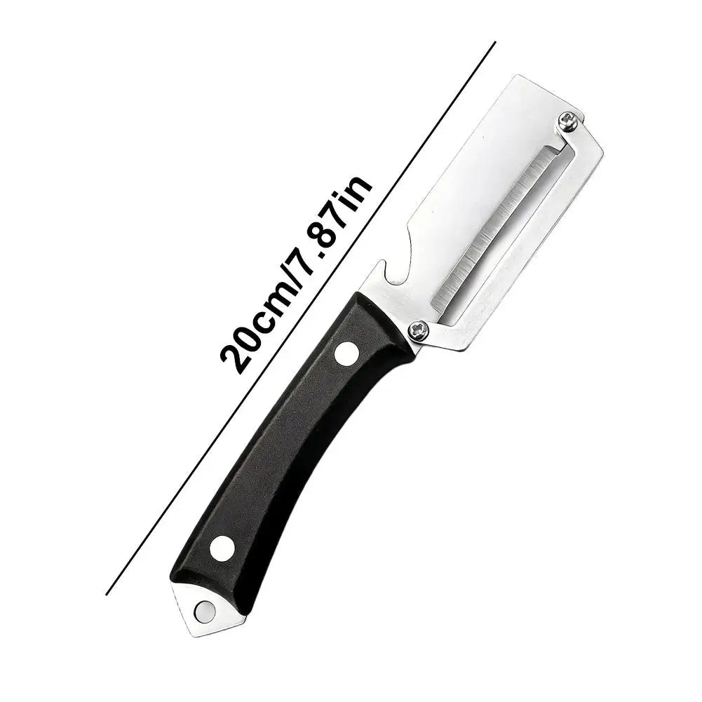 Stainless Steel Vegetable & Fruit Peeler – Wooden Handle