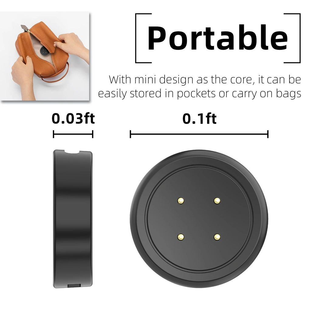 USB Charger Dock for Google Pixel Watch 3 & 2 with Lanyard Smartwatch Charger Oasis Select