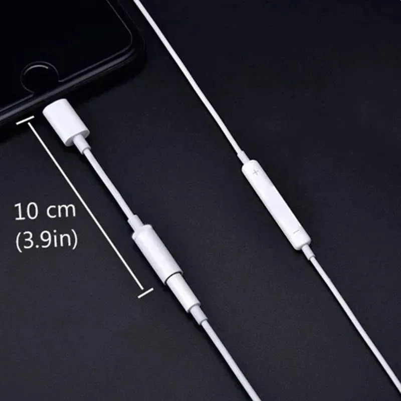 1-8pcs For Lighting Headphone Adapter for IPhone 11 12 13 14 Pro Max 12Mini SE XR X 8 7 + IOS To 3.5 Mm Jack AUX Audio Cable Oasis Select