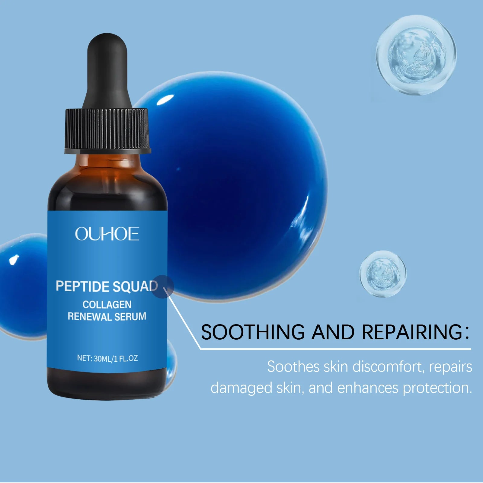 30ML Facial Serum Daily Nourishing Enhance Skin Elasticity Improve Skin Texture Tightening Fade Fine Lines Lifting Face Serum Oasis Select