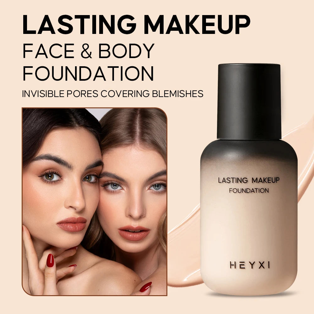 Waterproof Face & Body Foundation – Natural Finish, Multi-Shade Cream Foundation Oasis Select