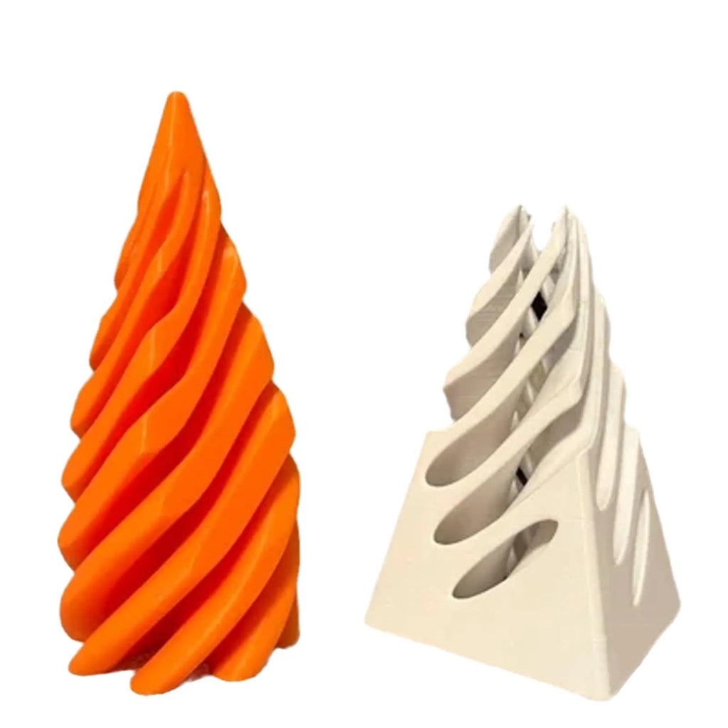 Impossible Pyramid Passthrough Sculpture - 3D Optical Illusion Art Decor Oasis Select