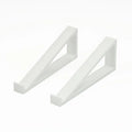 Keyboard Elevated Stand, Simple Monitor Stand, Raised Keyboard Angle, Comfortable Typing, No Sliding Pad Design Oasis Select WHITE
