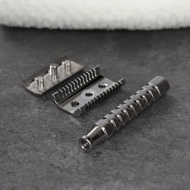 2026 Hot Sale Yaqi Duomo Stainless Steel Safety Razor Comfortable Shaving Oasis Select