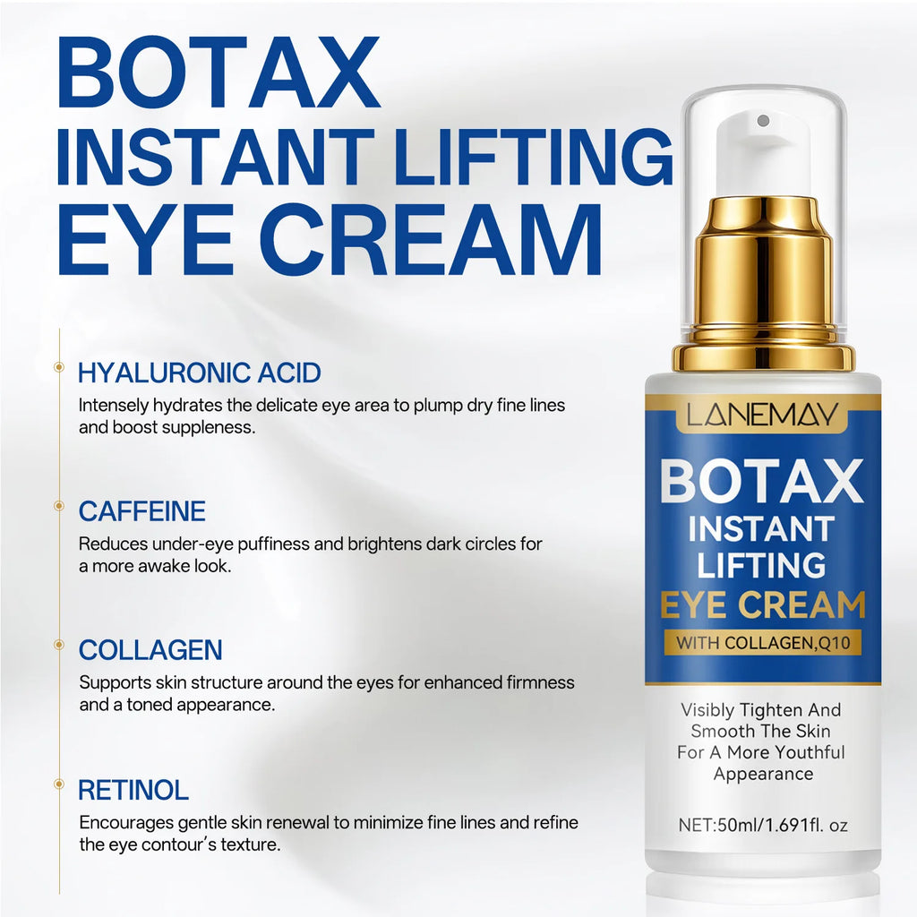 Botax Instant Lifting Eye Cream – 24H Hydration, Anti-Aging 50ml Eye Cream Oasis Select