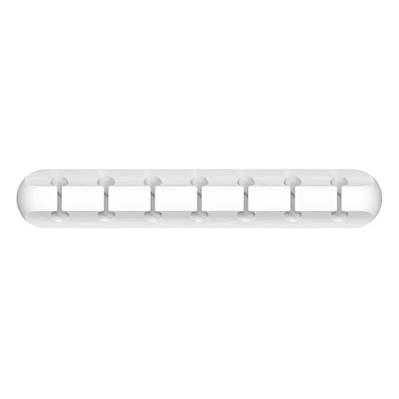 Silicone Desktop Cable Organizer – Self-Adhesive, 5 or 7 Holes