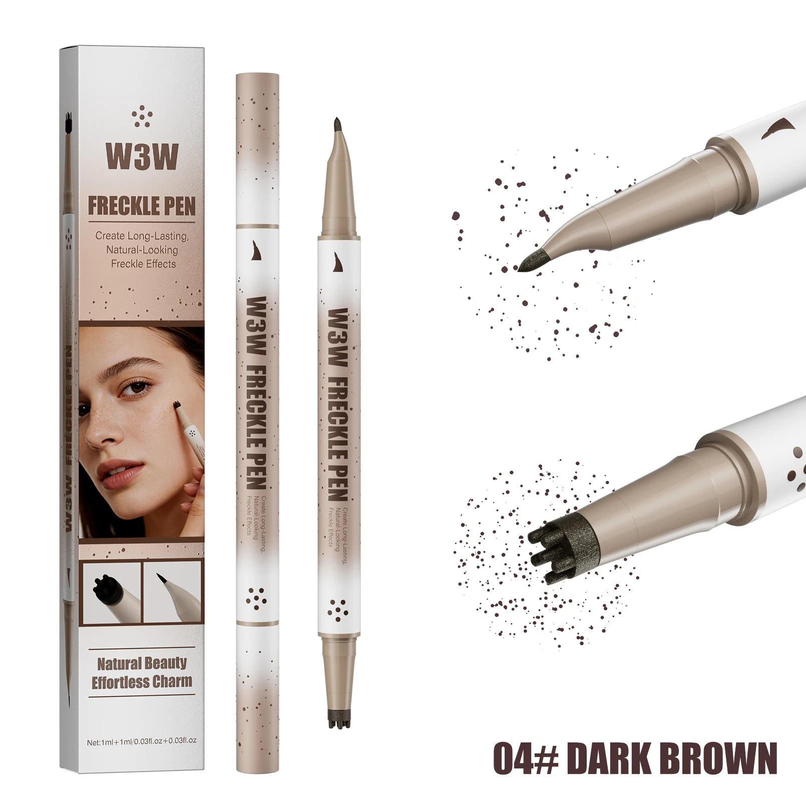 Realistic Freckle Pen – Waterproof Natural Dot Makeup Pen