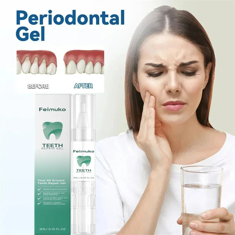 Gum Repair Gel – Plant Extract Toothpaste for Whiter Teeth Oral Care Gel Oasis Select