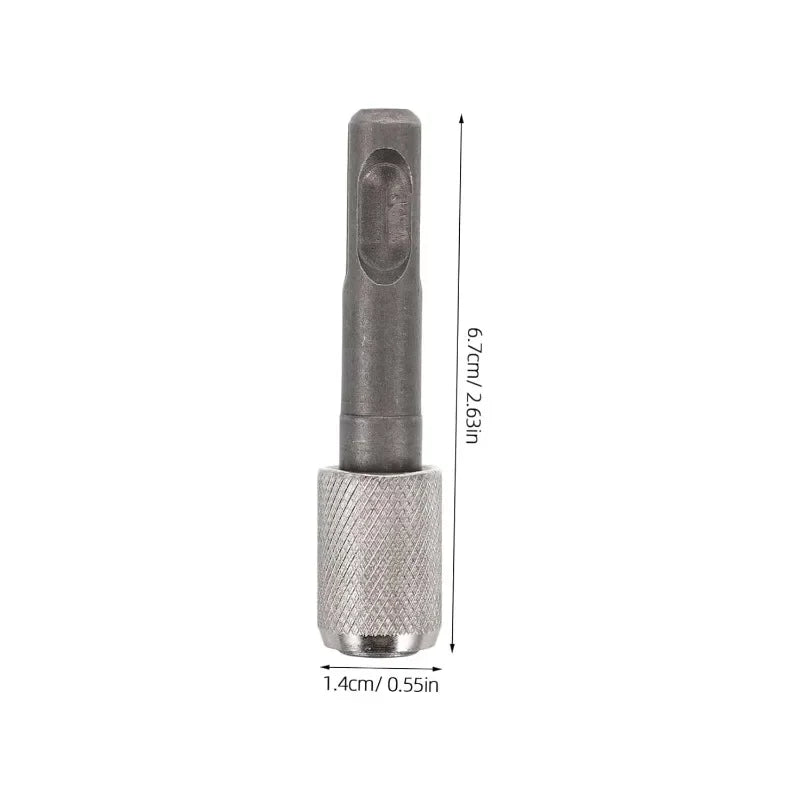 Quick Change SDS Plus Drill to 1/4" Hex Bit Adapter Holder - Converts Rotary Hammer for Screwdriver Bits & Sockets Impact Ready Oasis Select