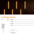 Zigbee 3.0 Smart Controller 24V COB Tape Tuya Voice Control Silicone Neon Rope Light For Silencing Board Multi Layer Cabinet Oasis Select 4Pcs LED Ribbon Warm White 1M 3.28FT