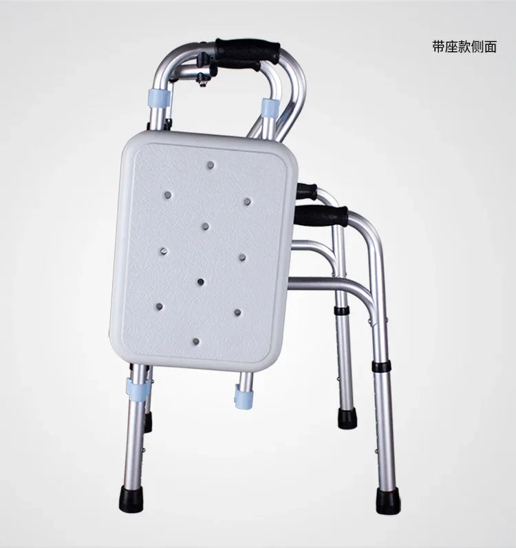 Multi-functional Solid walker for the elderly walking aluminum alloy four-legged crutches walking aids elderly walker Oasis Select