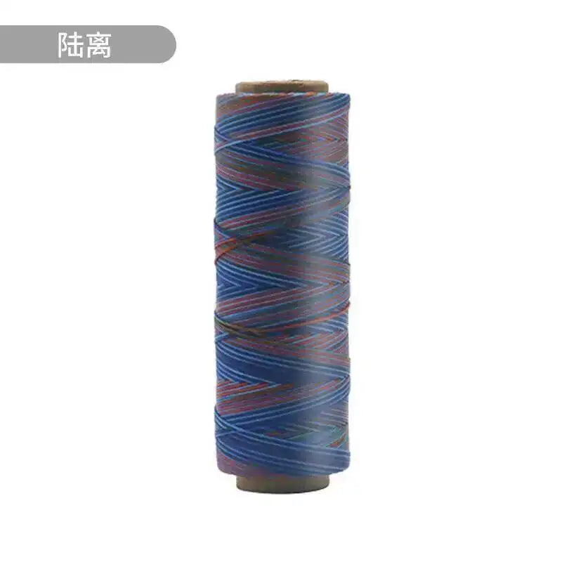 Round Waxed Cord Polyester Coated Sewing Thread DIY Handmade Leather Stitching Rope Bracelets Jewelry Braided Ткань из воска Oasis Select