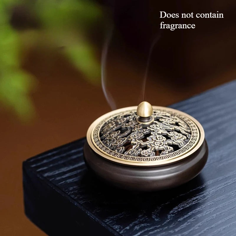 Incense Burners for Home Use Indoor Tea Ceremony Niche High-end Brass Suitable for Burning Incense and Decorating Homes Oasis Select A