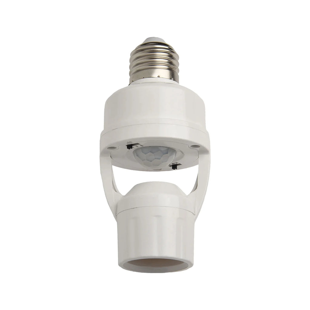 Sleek Design Automatic Motion Sensor Light Socket Model E27 Offering Efficient Illumination Solutions For Indoors Oasis Select