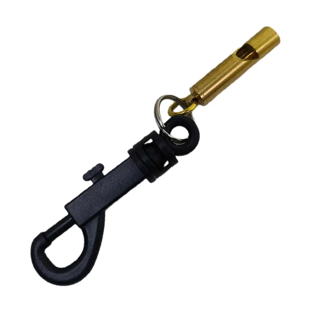 Outdoor Sports Backpack Emergency Whistle with Snap Hook for Camping Hiking Kayak Marine Boat Oasis Select