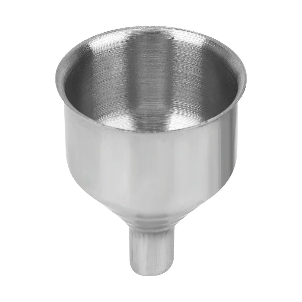 Mini Bar Wine Flask Funnel Stainless Steel Small Mouth Funnels for Filling Hip Flask Narrow-Mouth Bottles Oasis Select large