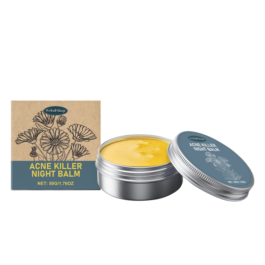 WOODSLEEP Acne Night Balm – Wrinkle, Dark Circle & Firming Cream Acne Night Balm Oasis Select ACNE KILLER