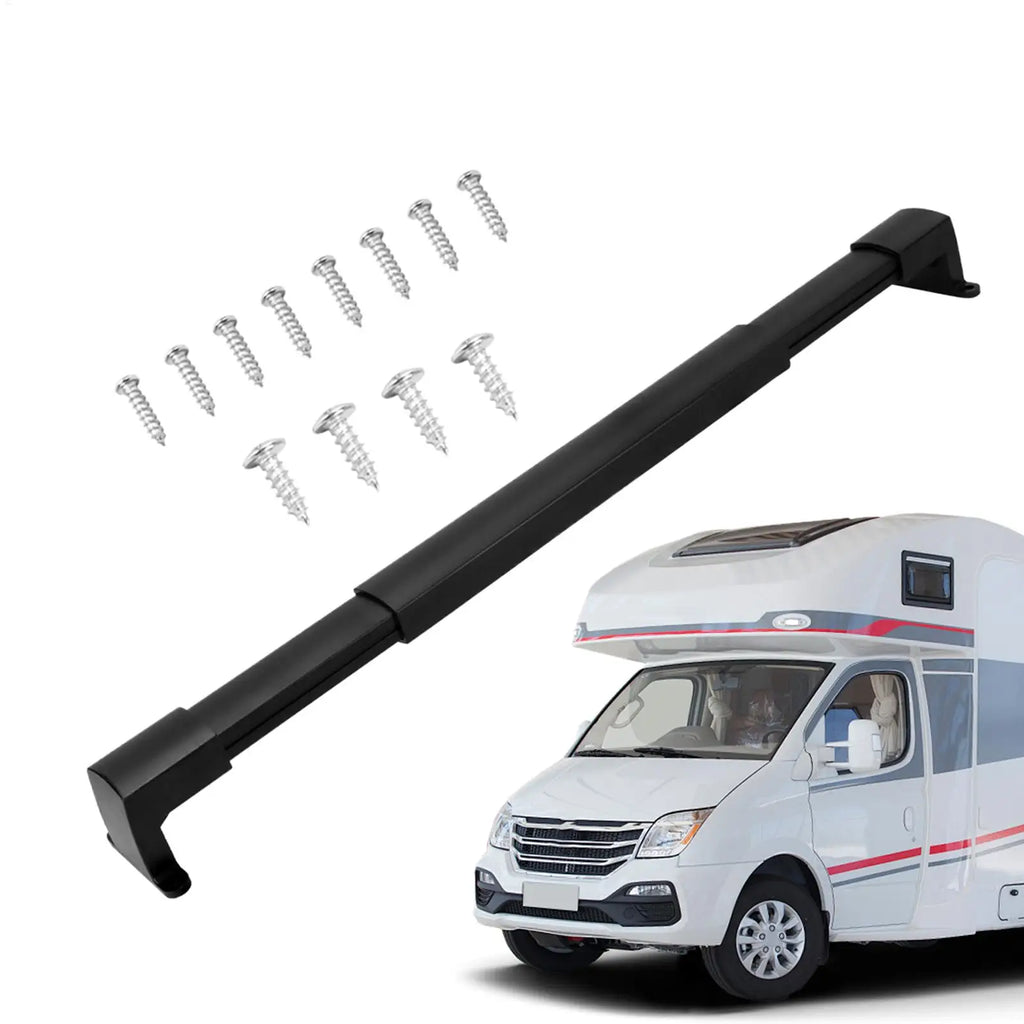 RV Screen Door Handle Adjustable RV Push Crossbar Screen Door Grab Bar for Trailer Travel Easy Exit Assist Pull Grip Camping Oasis Select
