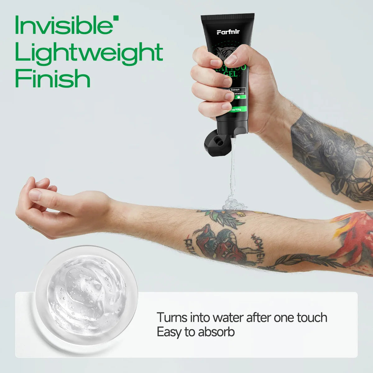 TATTOO GEL Sashimi Post-Surgery Moisturizing and Nourishing Tattoo Care Brightens Skin, Long-Lasting Color Fixation Oasis Select