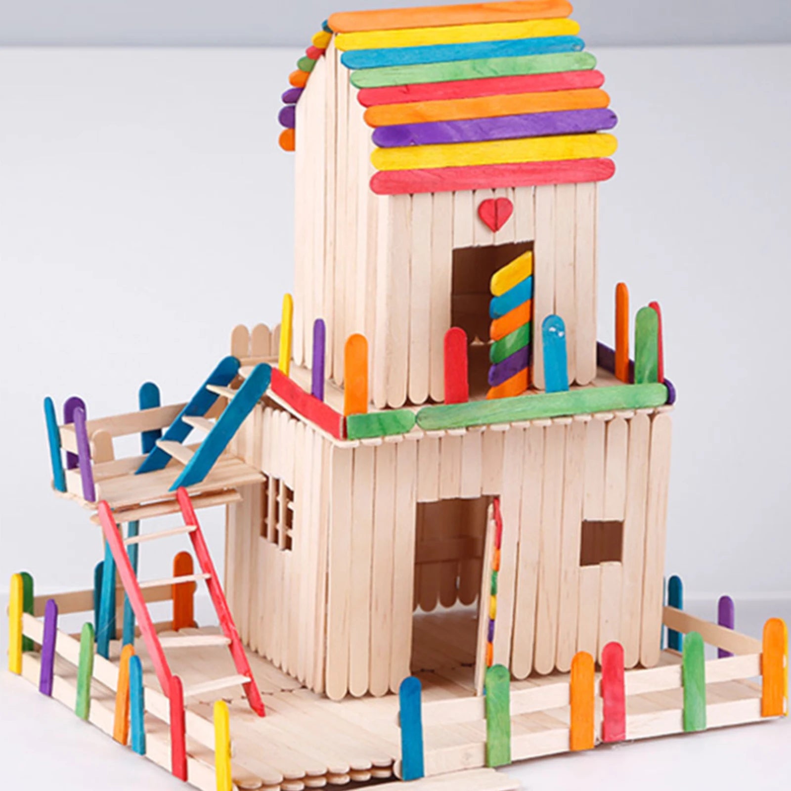 50/100/150pcs DIY wooden sticks, gift making, miniature scenes, mini houses, fairy gardens, dollhouses, handmade accessories. Oasis Select