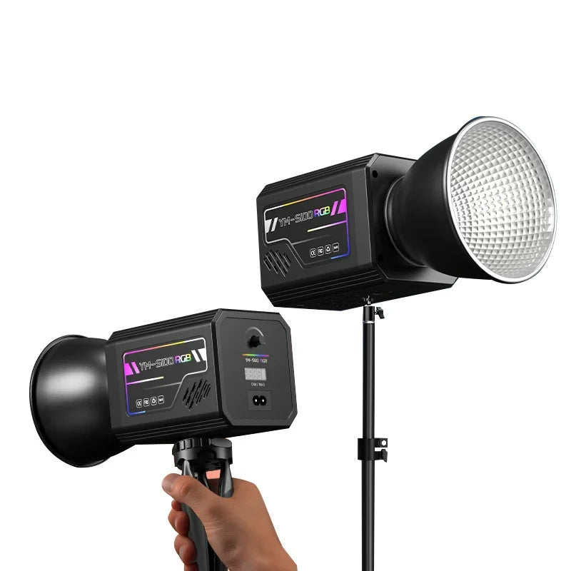 SHINEKNOT YM-S100 80W RGB COB LED Portable Photography Fill Light
