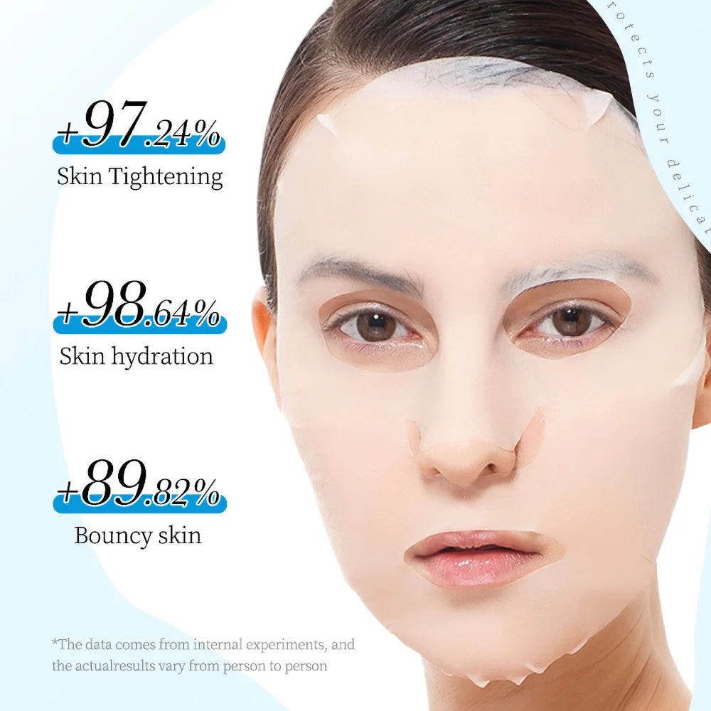 10 Pcs BIOAOUA Probiotic Repair Facial Mask Moisturizing Delicate Skin Facial Mask Sheet for Acne Removal & Depth Replenishment Oasis Select