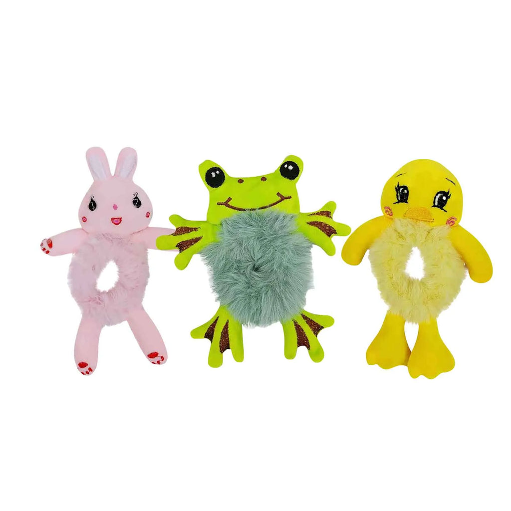 Cute 3D Cartoon Plush Hair Tie for Girls & Women | Ponytail Plush Hair Tie Oasis Select