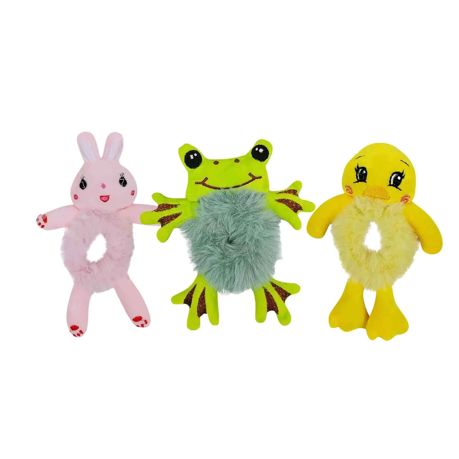 Cute 3D Cartoon Plush Hair Tie for Girls & Women | Ponytail Plush Hair Tie Oasis Select