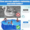 No-Spill Pool Cup Holder for Above Ground Pools – 2" Rail Pool Cup Holder Oasis Select spain