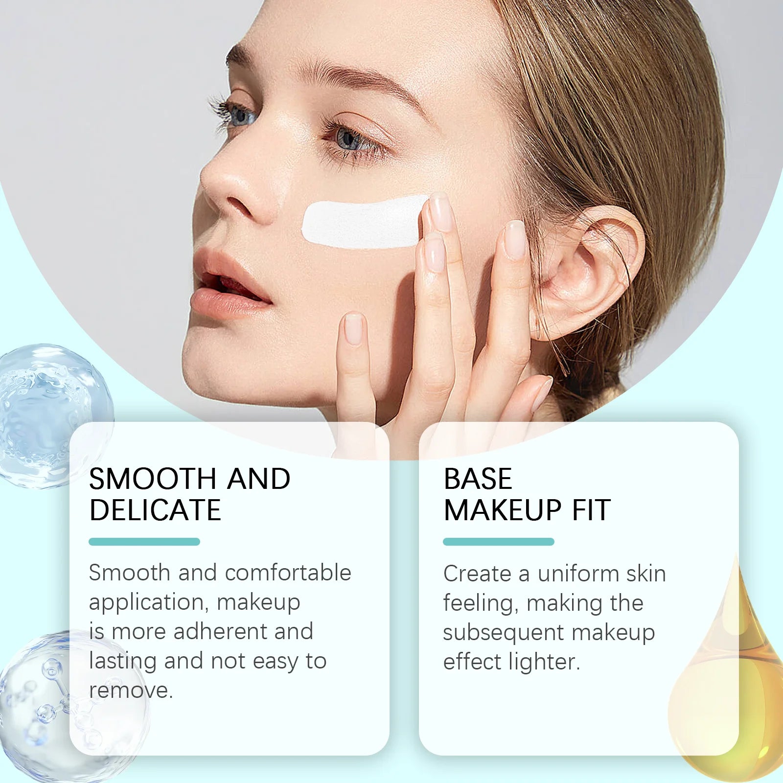 Pore Cover Primer Minimize Pores Oil Control Even Skin Tone Anti Acne Smoothing Waterproof Moisturizing Before Makeup Oasis Select