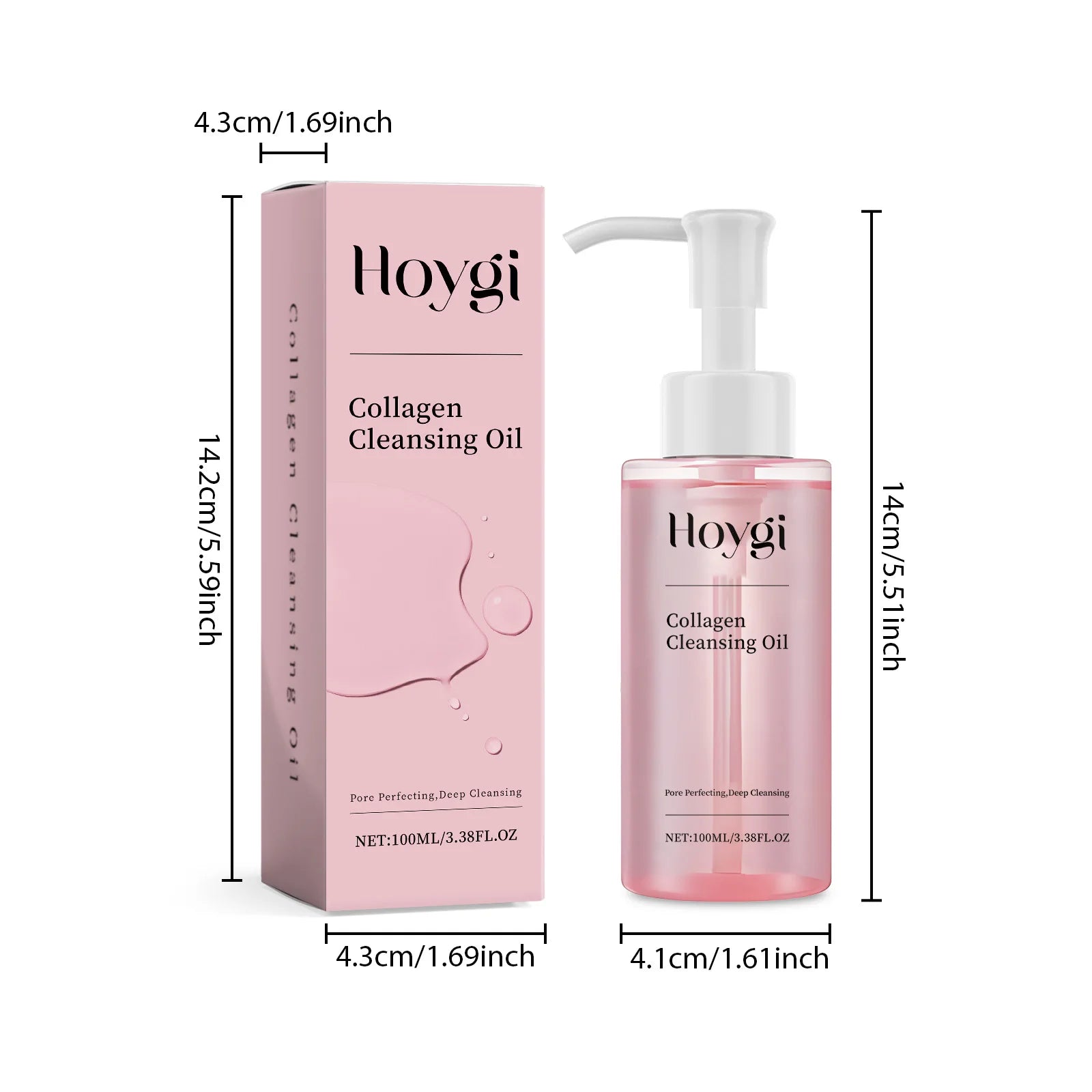 Eelhoe Collagen & Jojoba Oil Makeup Remover | Deep Pore Cleanser Cleansing Oil Oasis Select