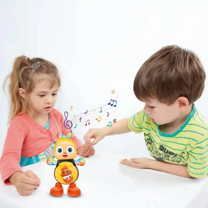 Electric Dancing Bee Musical Toys Bee Toy Interactive Toys Singing Animal with Lights & Music cute Bee Singing Educational Toys Oasis Select