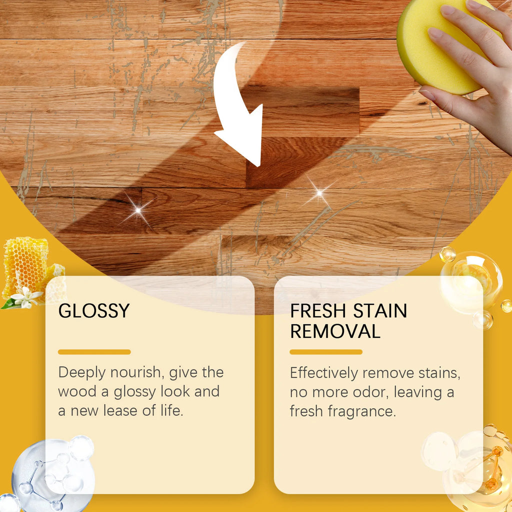 Furniture Solid Wood Care Polishing Beeswax Spray Waterproof Multipurpose Wear Resistant Wooden Floors Chair Cabinet Furniture Oasis Select