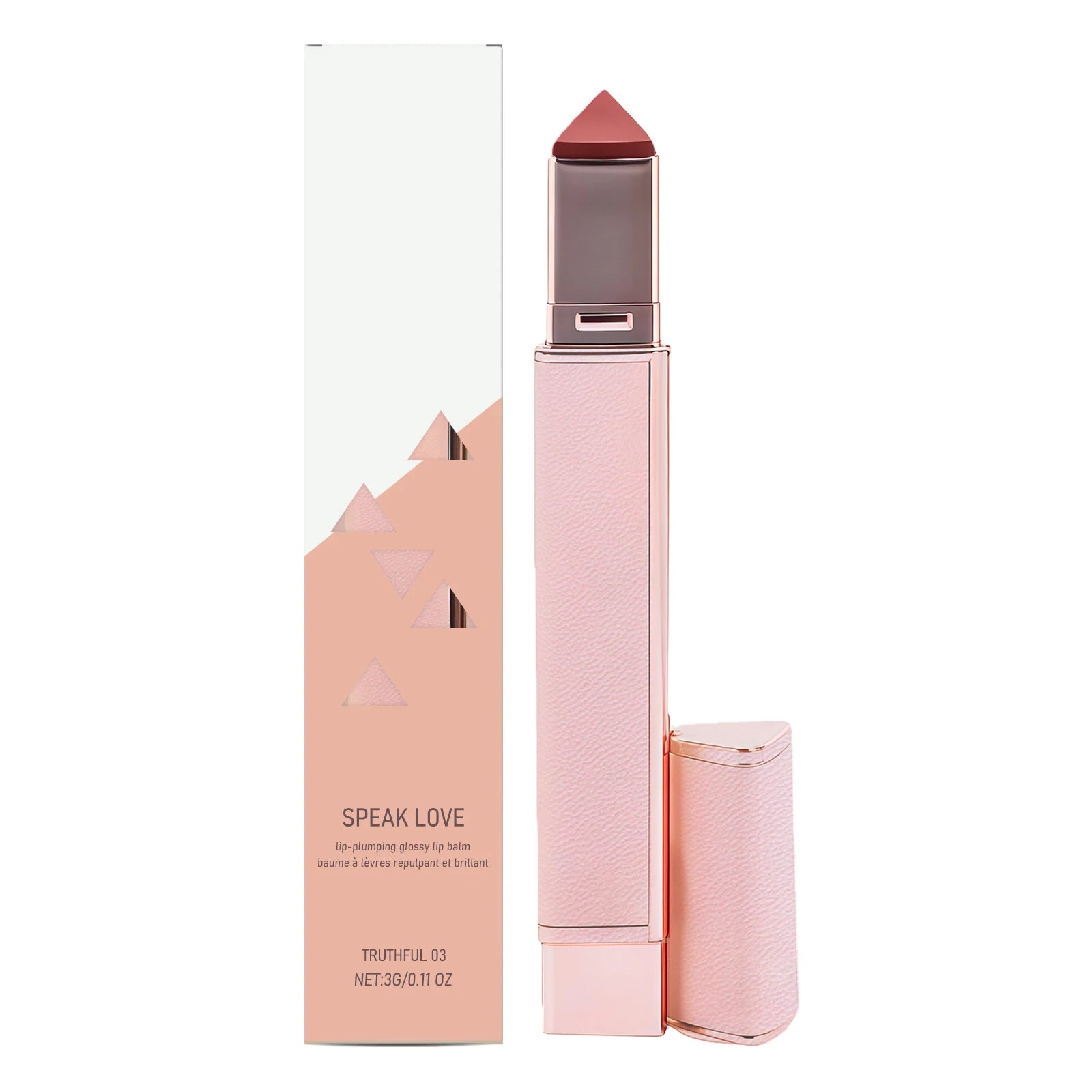 Multi-Color Moisturizing Lip Balm – 7 Shades Matte Lipstick Moisturizing Lip Balm Oasis Select Truthful03Pink Brown