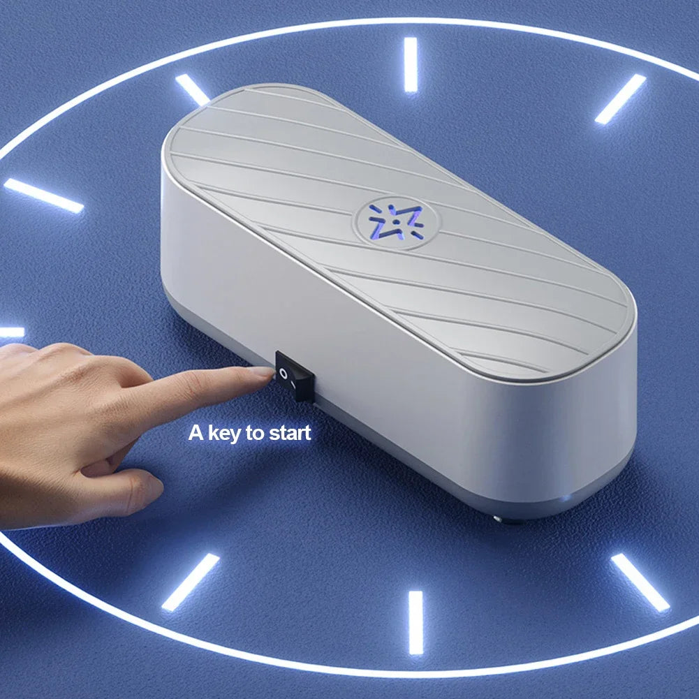 URGGU Ultrasonic Jewelry Cleaner – USB Rechargeable with UV