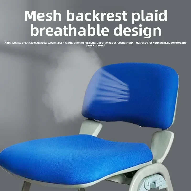 Student writing chair, comfortable back, computer chair, metal skeleton training chair, student training chair Oasis Select