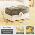 3-Tier Foldable Medicine Organizer | Portable First Aid Box
