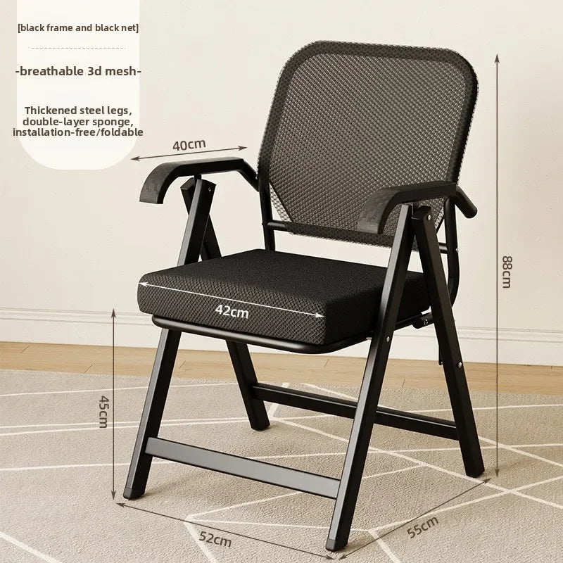 Office Chair Computer Chair Learning Chair Training Chair Folding Chair Conference Chair Desk Chair Backrest Stool Chair Oasis Select Black-3D net