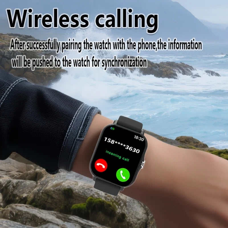 ERUN Smart Watch – Bluetooth Calling, AI Voice & Sport Modes