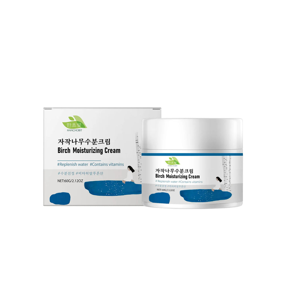 Birch Moisturizing Cream: Deep Nourishment, Skin Renewal, Brightening, and Smooth Refining Care Oasis Select 60g