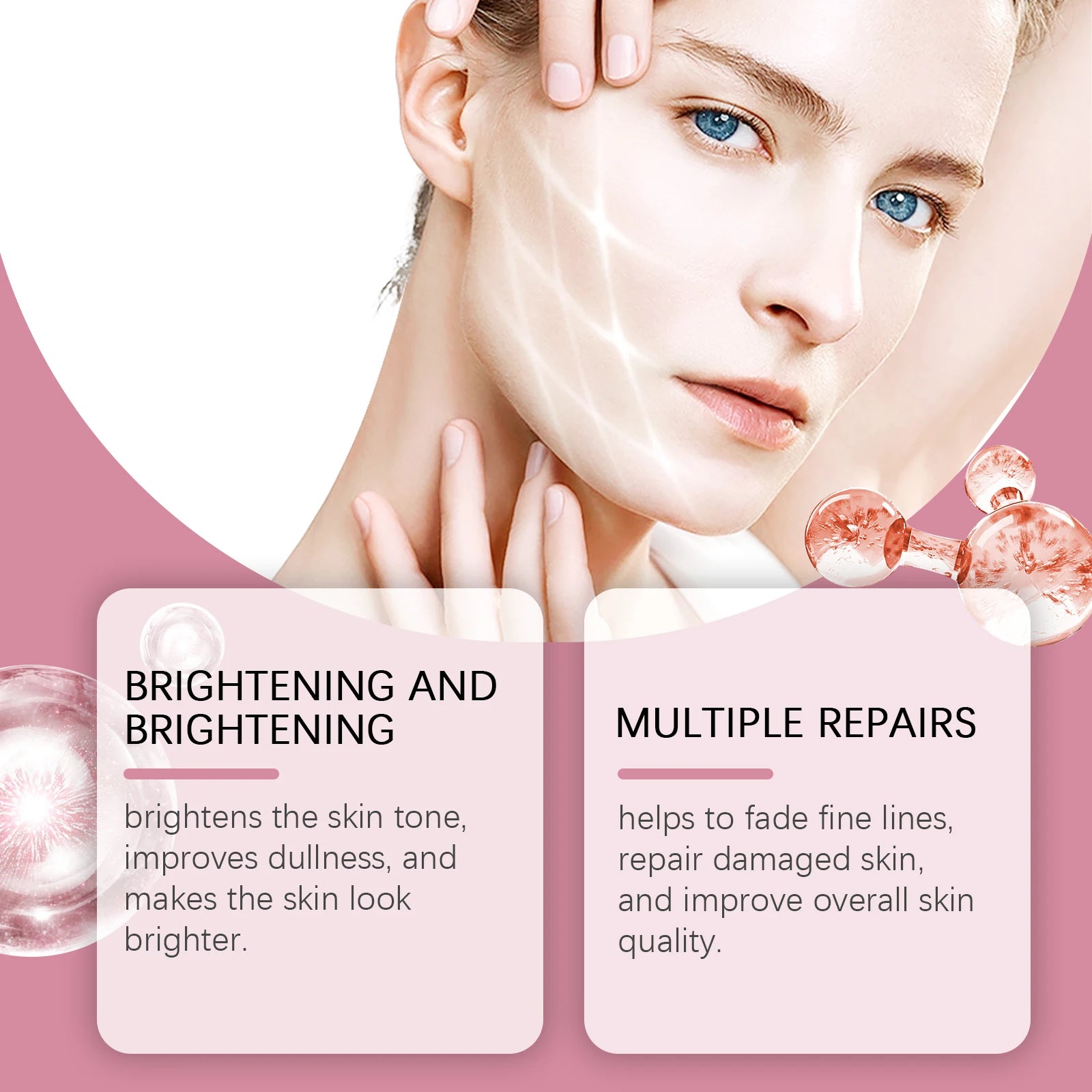 WEST MONTH Collagen Pad Face Brightening Deep Moisturizing Gentle Skin Care Improving Skin Elasticity Firming Cleansing Gasket Oasis Select