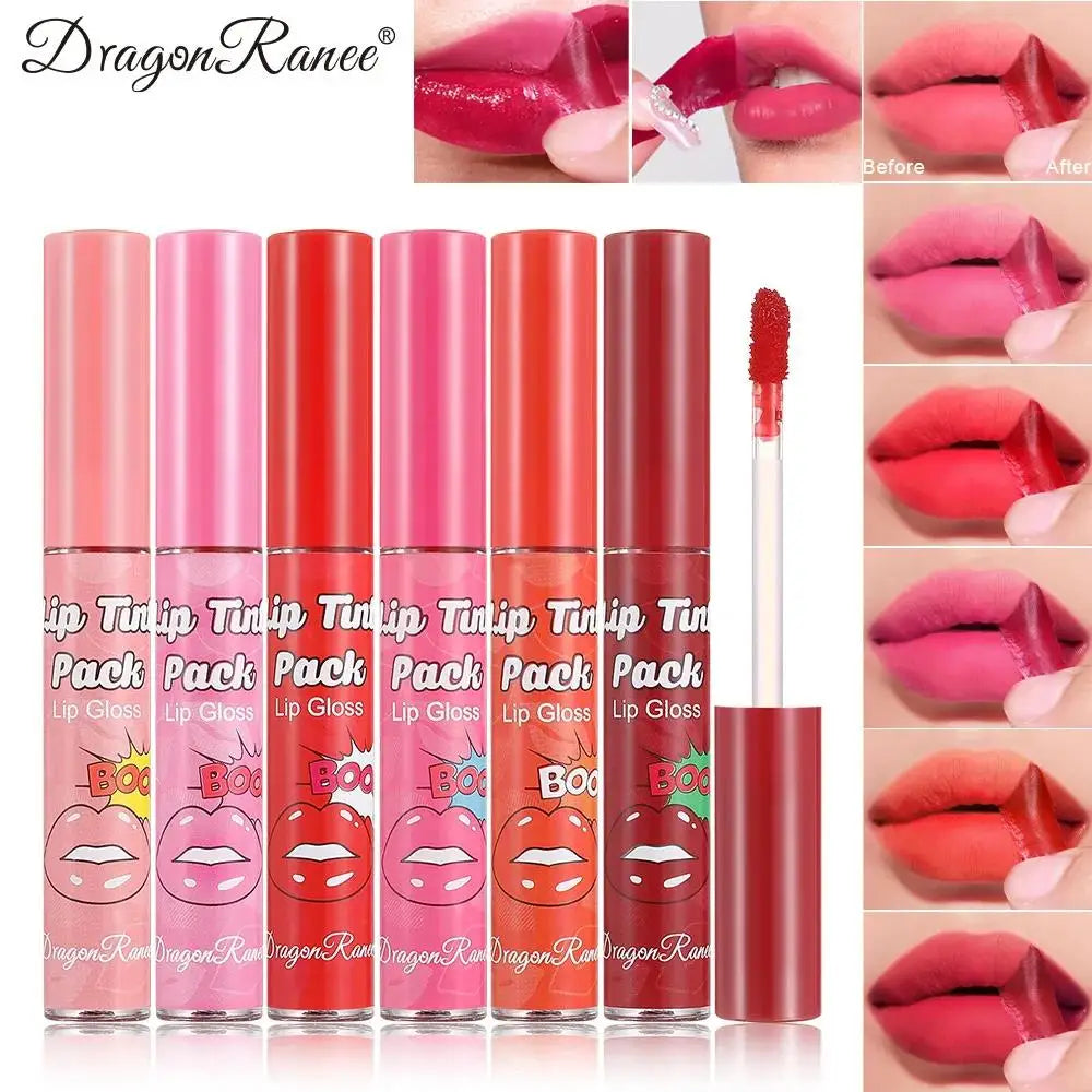 Dragon Ranee Peel-Off Matte Liquid Lipstick – Waterproof Lip Stain