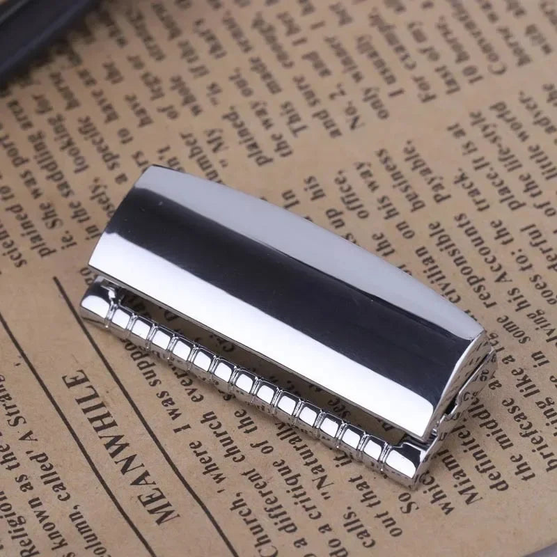 Yaqi Mens Single Edge Chrome Color Safety Razor Head High Quality Travel Replacement Head Accessory New Oasis Select
